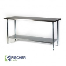 1829 x 760mm Stainless Steel Bench #430 Grade 